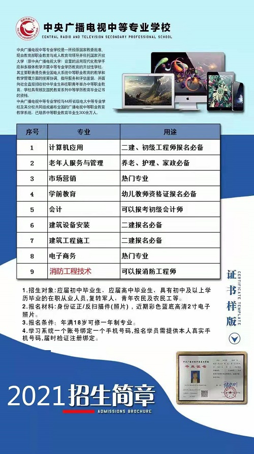 2021年成人電大中專(zhuān)學(xué)費(fèi)多少？多久可以畢業(yè)？